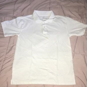 White polo shirt